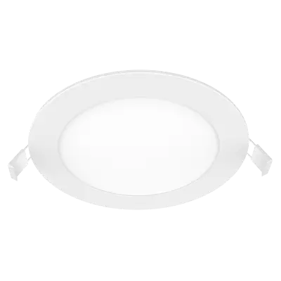 Wortmann WTScintillate Slim Aluminium 22W LED Panel Light – Round | Cool White