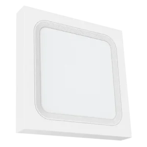 Wortmann WTScintillate Slim Surface 18W LED Panel Light – Square | Natural White