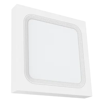 Wortmann WTScintillate Slim Surface 18W LED Panel Light – Square | Natural White
