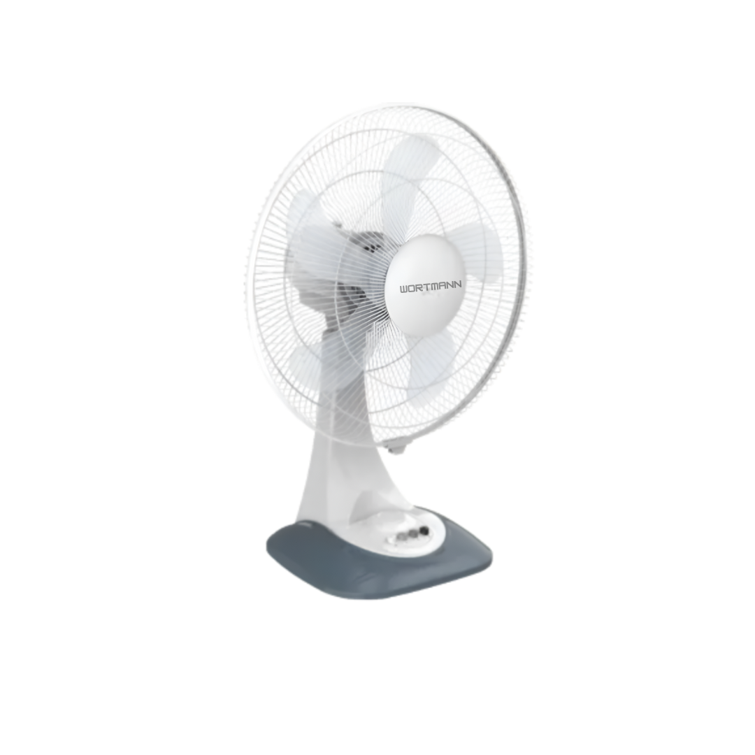 Wortmann Wlanza 400mm Sweep Stylish Table Fan with 5 Blades