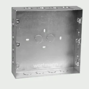 Wortmann 18M GI Boxes – Rust-Resistant, Long-Life Electrical Enclosures