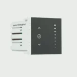 Wortmann 2M Smart Fan Regulator – Wi-Fi (2.4 GHz), 8-Step Capacitive Control, Grey, Retrofit-Friendly