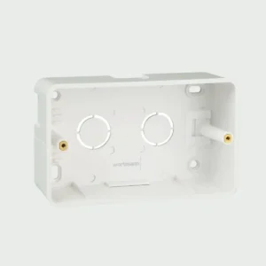 Wortmann 4 Module Surface Box – High-Durability ABS Switch Mounting Box