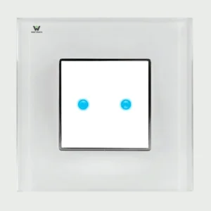 Wortmann Curtain Relay Switch – Smart Wi-Fi (2.4 GHz), 2 Module, Motorized Curtain Control, Retrofit-Friendly