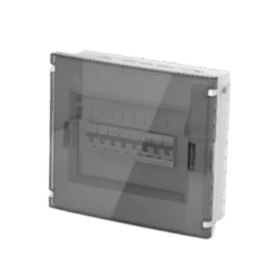 Wortmann Double Door 19W Transparent Door SPN Phase Decor TBox Distribution Board