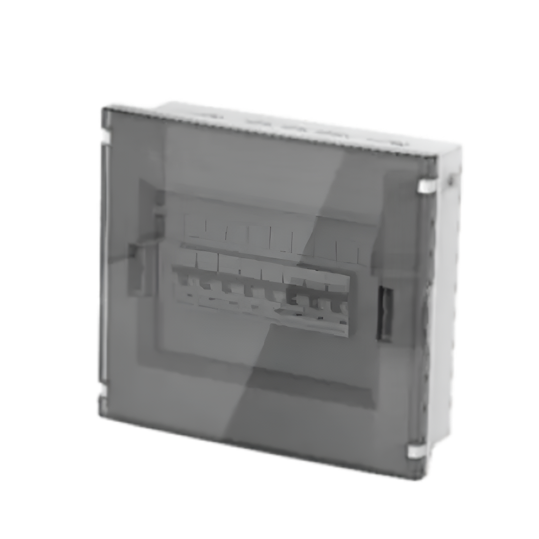 Wortmann Double Door 19W Transparent Door SPN Phase Decor TBox Distribution Board