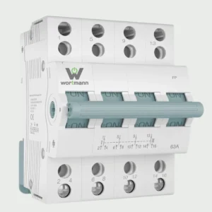 Wortmann FP MCB Changeover Switch (25A–63A) Ampere