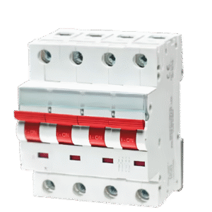 Wortmann FP Pole Isolator – 40–125A | High-Safety Circuit Breaker with Real Contact Indication & Bi-Stable DIN Clip