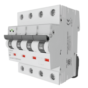 Wortmann 40A FP AC MCB – 10kA Breaking Capacity (Curve D)