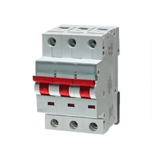 Wortmann TP Pole Isolator – 40–125A | High-Safety Triple Pole Switch with Padlock Provision & Bi-Stable DIN Clip